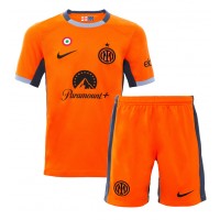 Camiseta Inter Milan Davide Frattesi #16 Tercera Equipación para niños 2024-25 manga corta (+ pantalones cortos)